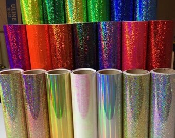 Vinyl-Fantasy Film-Glitter Flake-Holographic-Oil Slick-Pearl