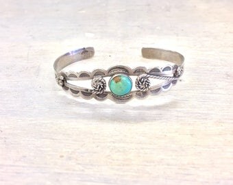 Sterling Silver Cuff | Cuff Bracelet | Vintage Cuff | Southwestern Style | Sterling Jewelry | Vintage Silver | Jewelry |