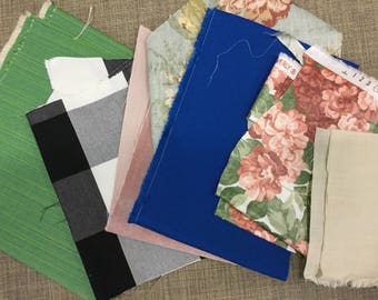 5 Lb Small Fabric Remnants *FREE SHIPPING*