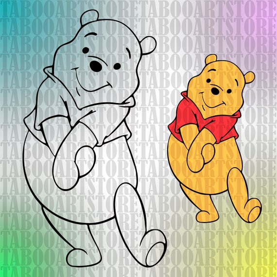 Download Winnie-the-Pooh svg Winnie-the-Pooh clipart Disney eps