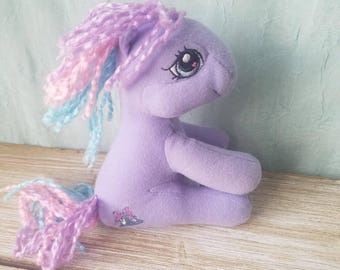 Vintage 2002 Hasbro My Little Pony G3 Tink a tink a too Purple Pony