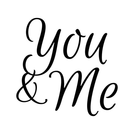 Download You and me wedding vinyl Graphics SVG Dxf EPS Png Cdr Ai Pdf