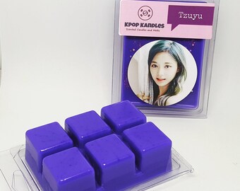Tzuyu- Wax Melt- Wax Tart- Twice- Kpop- Scented Candle- Kpop Candle- Hallyu- Sana- Momo- Nayeon- Dahyun- Chaeyoung- Student Gift