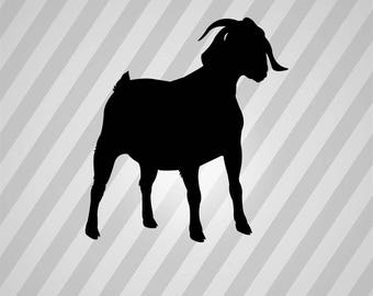 Download Boer goat svg file | Etsy