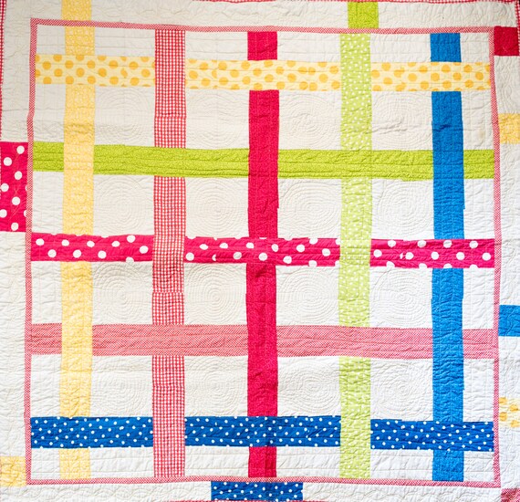 Polka Dot Handmade Quilt