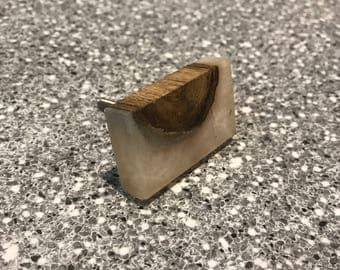 Wooden/Pearl Coloured Door Knob