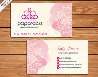 paparazzi business cards downlaod