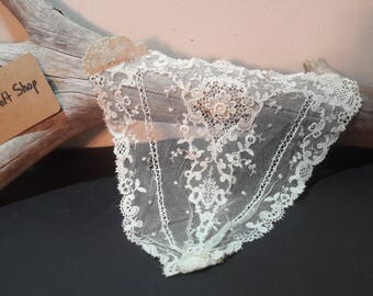 Delicate French lace chest piece
