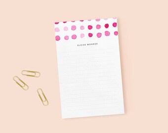 pink dot notepad