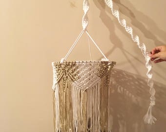 Macrame mobile/ chandelier hanging