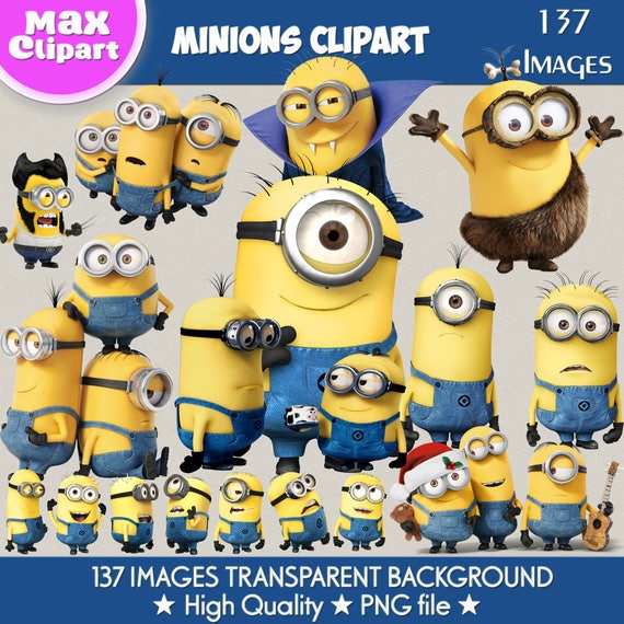 MINIONS clipart png images Digital Cliparts Graphic