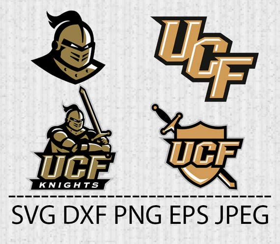 SVG Central Florida Knights Logo Vector Layered Cut File