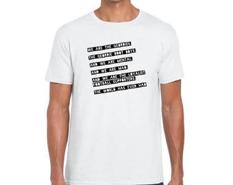We Are The Geordies - Newcastle Football Chant T-shirt