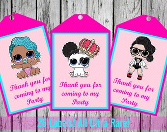 lol surprise labels etsy