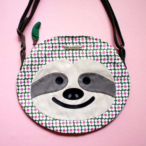 Items similar to Crossbody Sling Bag, SLOTH Purse, Sloth Bag, Sloth