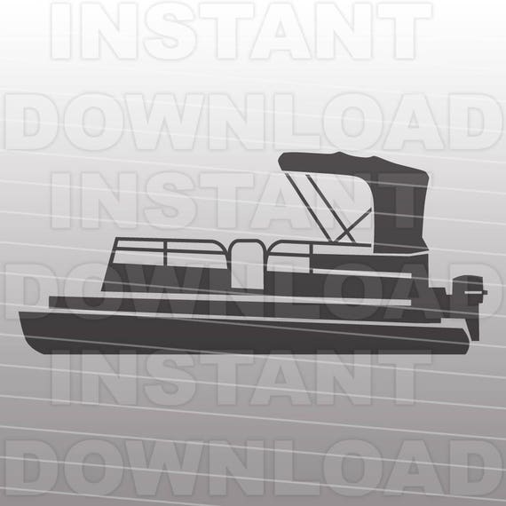 Download Pontoon Boat SVG FileLake Life SVG FileBoat SVG File-Vector
