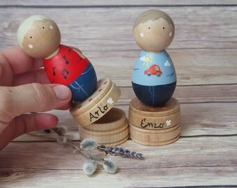 Custom Tooth Fairy Box // Tooth Fairy Box // Lost Tooth // keepsake box // treasure box // trinket box // loose tooth // wooden boxes