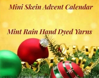 Mini Skein Advent Calendar 2017 with Project Bag