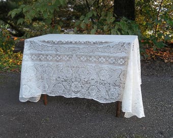 Lace Tablecloth | Etsy