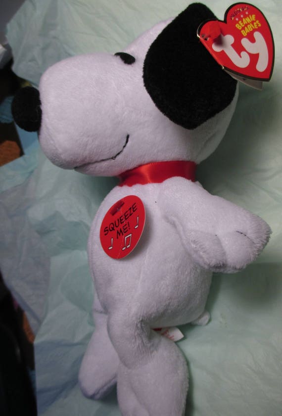 ty pluffies snoopy