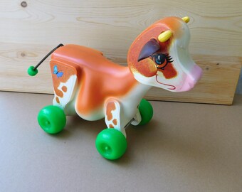 Toy Cow Etsy