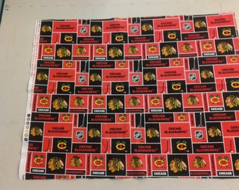 Chicago Blackhawks fabric 248723