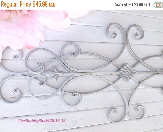 ON SALE Wrought Iron Wall Decor / Indoor /Outdoor / Cottage