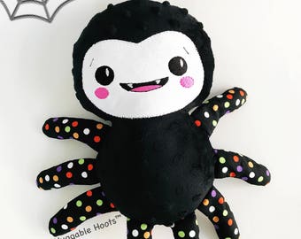 kawaii spider plush