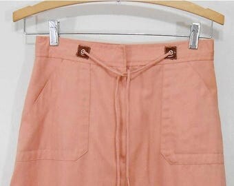 On Sale Vintage, Skirt, 1960s, Kick Pleat, Mod, High Waisted, Classic, Size 11/12, Mod Pleated skirt, 60s mod skirt, high waist, kick pleats