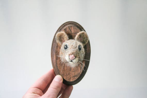 Tiny Wool Mouse