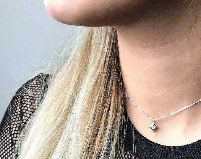 dainty necklace, silver necklace, diamond necklace, women necklace, women jewelry, women necklace, women choker, silver choker, choker