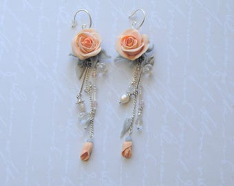 Alma Rosa Jewelry Polymer Clay Flower Earrings main image 1