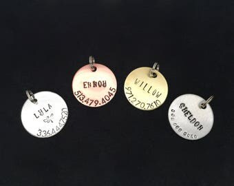 Dog Tag Dog ID Tag Pet Tag Pet ID Tag Personalized Dog Tag Custom Dog Tag Dog Tag Collar Custom Tag Custom Pet Tag Cat Tag Cat ID Tag