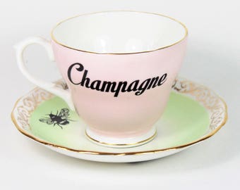 champagne teacup