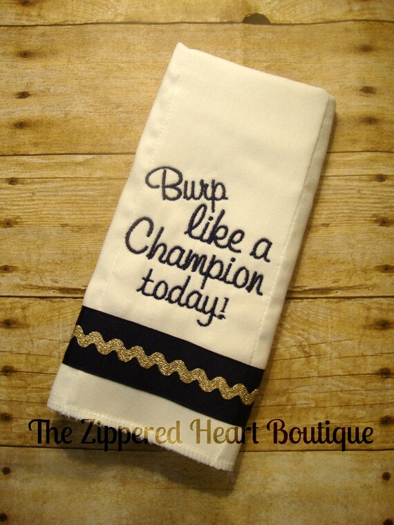 Irish Burp Cloth