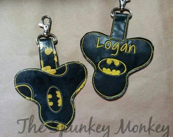 Batman fidget spinner case