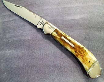 Case XX Brand Large Saddlehorn pattern pocket knife issued in 1995