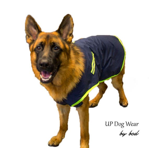 Extra Large Nylon Dog Coats Made to Order the DUKE BCD50034