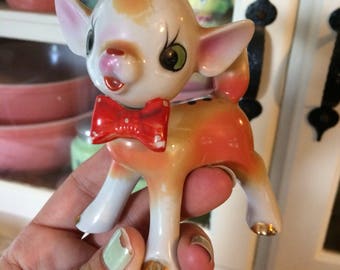 Vintage Arnart Ceramic Deer