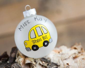 Bus Driver Profession - Christmas Ornament - Personalized for Free