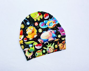 Baby Pokemon Knit Hat 12-24 months 2T Toddler Pokemon Beanie Hat Baby Pikachu Hat Pokemon Beanie Snorlax Toddler Pokemon Costume Hat