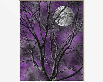 Bedroom Decor Purple Gray purple bedroom decor | etsy Bedroom Decor Purple Gray purple bedroom decor | etsy