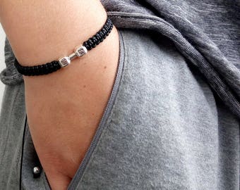Mens Bracelet Men Bracelete Bracelet Perle Homme Shambala Bracelet Homme DUMBBELL BRACELET SHAMBALLA Bracelet Bracelet Beaded Dumbbell