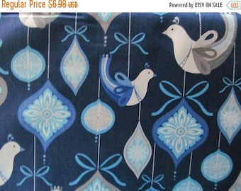 ON SALE O'Tinsel Tree Ornaments Cotton Fabric by Robert Kaufman By the Yard #833