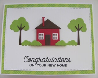 Congrats New House new home card | etsy Congrats New House new home card | etsy