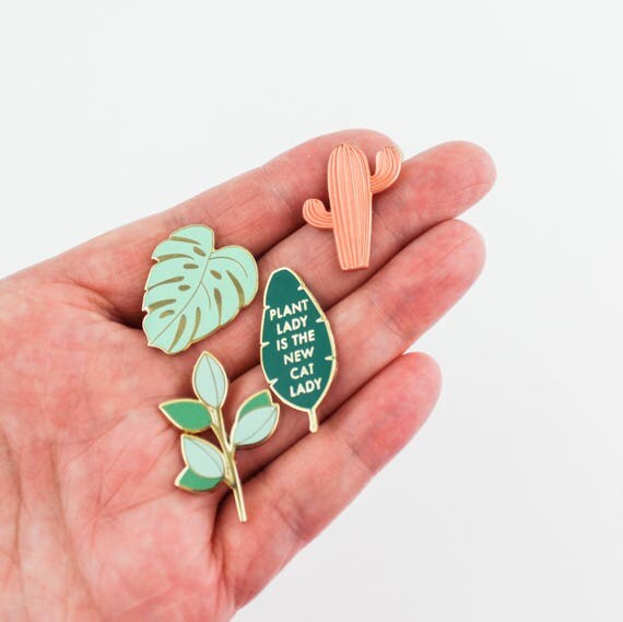The Plant Pin Pack Vol. 1 Lapel Pins
