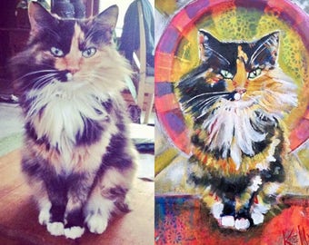 Cat Portrait, an example of my work.