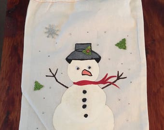 Super Easy Snowball Painting