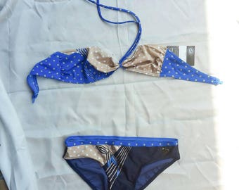 Polka dot swimsuit, vintage anni ' 90