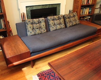 Gorgeous Mid Century Modern Adrian Pearsall Craft Associates Sofa new upholstery